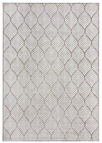 Tappeto da interno e esterno avorio 80x150 cm Elm Leaf – Flair Rugs
