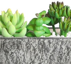 Eglo 428009 - Pianta artificiale in vaso CHITOSE 14,5x17,8 cm succulenta