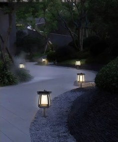 Viking - Lampada solare a LED con sensore LED/2W/3,7V IP54 4000K 2000 mAh