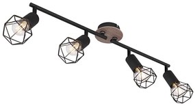 Globo 54802S-4H - Faretto XARA 4xE14/40W/230V