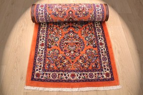 Sarouk Tappeto 310x80 (Iran) Annodato A Mano
