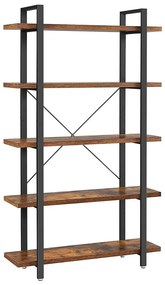 Libreria NAVARO marrone/nera