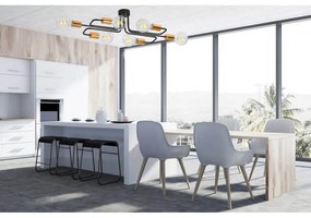 Lampadario VEKEN 6A BLACK Colore del corpo Nero