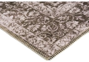 Tappeto beige lavabile 200x80 cm - Vitaus