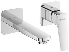 Deante BQL_054L - Miscelatore per lavabo da incasso BLUR, cromo lucido