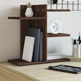 Organizer Scrivania Rovere Marrone 42x21,5x42 Cm Multistrato /