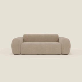 BonBon Divano modulare Lineare 220 – Seduta unica in tessuto smacchiabile T23 beige