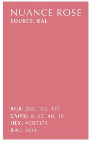 Lampada da parete dimmerabile a LED rosa ø 15 cm Asteria Wall Short - UMAGE