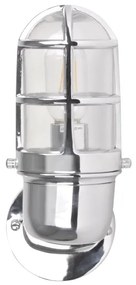 Applique da esterno LUND 1xE27/12W/230V IP44 cromo