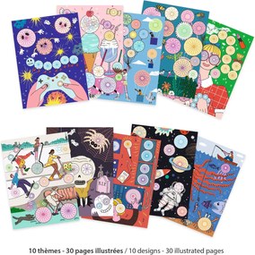 Set creativo - spirali decorative - 10 motivi