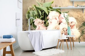 Carta da parati – Bouquet romantico