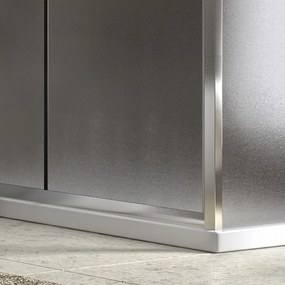 Box doccia 120x90 cm vetro opaco altezza 180cm  K410NS - KAMALU