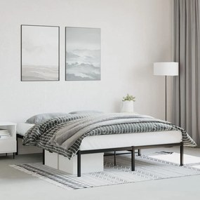Giroletto İn Metallo Nero 160x200 Cm /