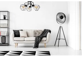 Lampadario a plafone DIAMENT 3xE27/60W/230V