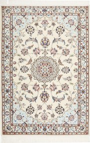 Nain Tappeto persiano 120 x 80 Beige (Iran) Annodato A Mano
