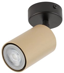 Faretto ZOOM 1xGU10/25W/230V nero/oro