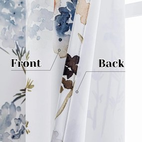 Tenda parzialmente oscurante bianca 135x250 cm Solkone – Restilo