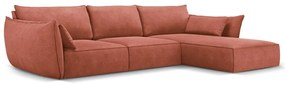 Divano angolare rosso (angolo destro) Vanda - Mazzini Sofas