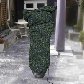Copertura Per Piante Grande 150x250 Cm Stampa Verde E Nera /