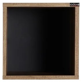 Mensola 33x33 cm marrone