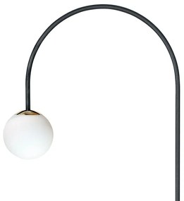 Zuma Line 1224 - Lampada da terra BOW 1xE14/10W/230V nera