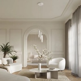 Sollux SL.1695 - Applique LIRO 1xGU10/10W/230V bianco