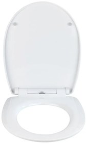Sedile WC con chiusura Easy-Close (automatica) 36,5 x 45 cm Baltic – Wenko
