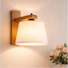 Lampada da parete AIDA 1xE27/60W/230V rovere