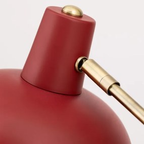 Orion - Lampada da tavolo FEDRA 1xE14/40W/230V rosso/ottone