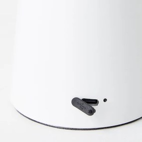 Brilliant - Lampada da tavolo touch dimmerabile MUFFIN LED/3W/5V USB IP44 bianca