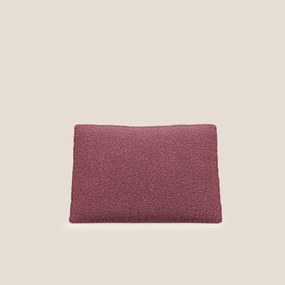 Nettuno cuscino schienale realizzato in tessuto bouclè impermeabile T07 rosso