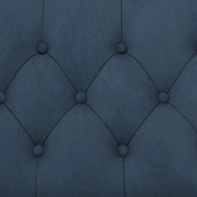 Divano in velluto blu scuro 236 cm Felix - Støraa