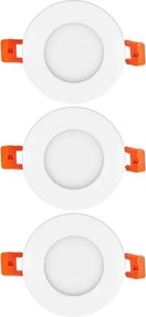 Osram - Set da 3 faretti LED da incasso SLIM 4,5W/230V