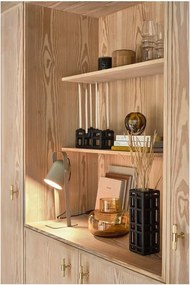 Vaso nero in poliresina fatto a mano (altezza totale 30 cm) Lyst – Villa Collection