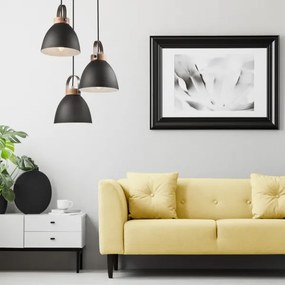 Lampadario a sospensione DANIELLE 3xE27/60W/230V su cavo