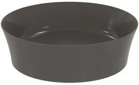 Lavabo da appoggio IDEAL STANDARD tondo piletta non inclusa in ceramica marrone piletta non inclusa