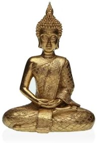 Statua Decorativa Versa Dorato Buddha 12 x 29 x 21 cm Resina