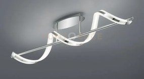 Sydney plafoniera led 18w 2000lm, 3000k cromata dimmerabile l. 103x...