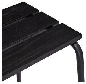 Set di sedie da bar nera 2 pz (altezza della seduta 76 cm) Stilt – Hübsch