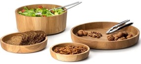 Continenta C4135 - Ciotola in legno 38x5,4 cm rovere