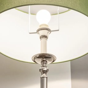 Brilagi - Piantana LED CERIA 1xE27/60W/230V Ø 45 cm cromo lucido/verde