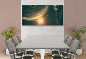 Stampa su tela – Vista del sole dallo spazio