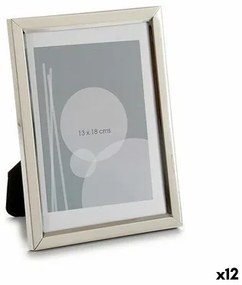 Cornice Portafoto Alluminio Bianco 14,5 x 19,5 x 1 cm (12 Unità)