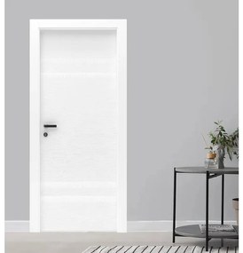 Porta battente Horizon bianco L 60 x H 210 cm reversibile