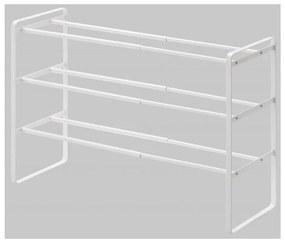 Scaffale bianco regolabile a 3 livelli Maebashi - YAMAZAKI