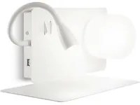 Lampada da parete bianco L 375 x H 150 x P 175 mm