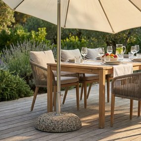 Base ombrellone palo centrale diametro tubo 35 mm