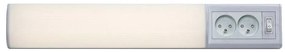 Rabalux 78040 - Lampada LED sottopensile con prese BATH 2E LED/10W/230V 4000K 50cm bianco
