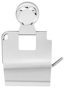 Porta carta igienica in metallo autoportante in argento Bestlock Bath - Compactor