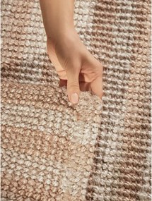 Tappeto in juta beige tessuto a mano 160x230 cm Harvest Amber - Elle Decoration
